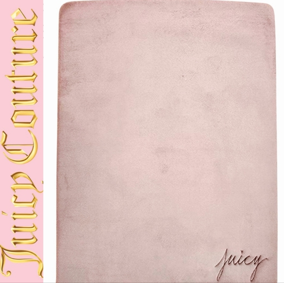 Juicy Couture Home Signature Logo Luxuriously Soft Plush Area Rug - Picture 1 of 7